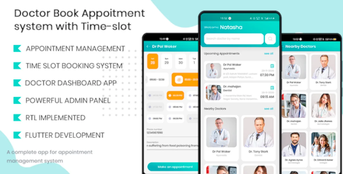 Doctor Finder - Appointment Booking With Time-slot app