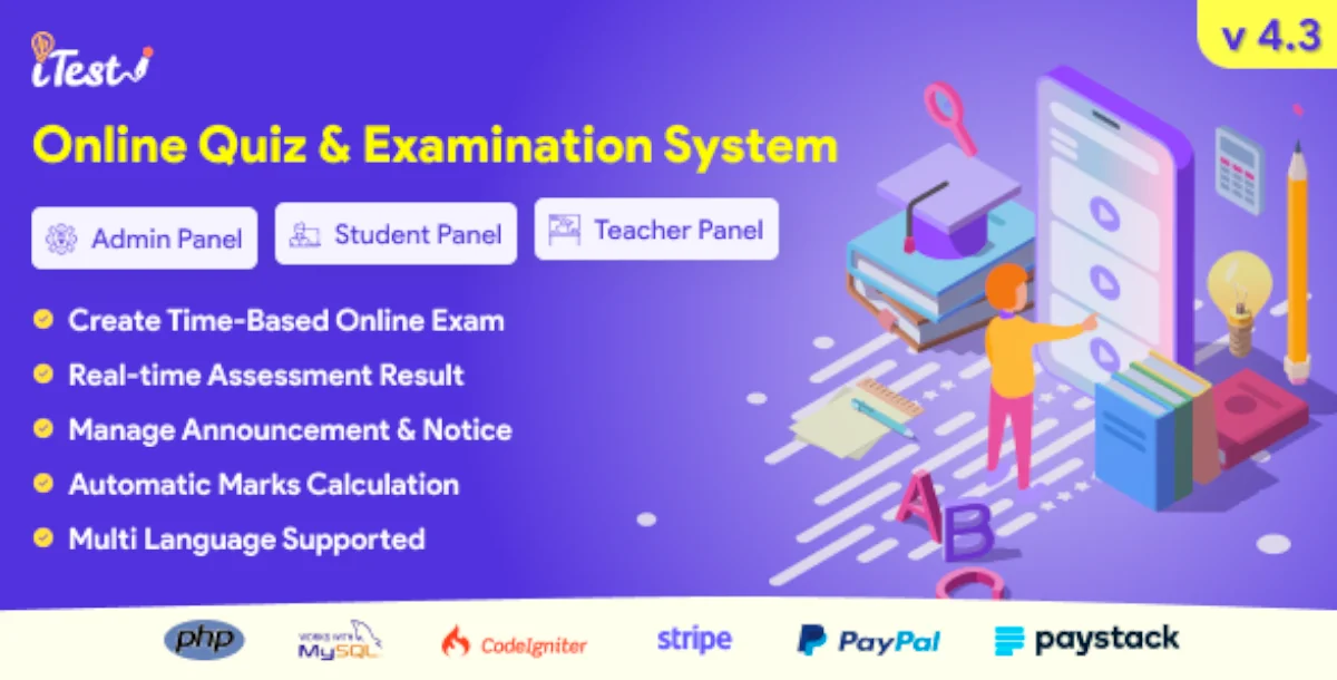 iTest - Quiz & Online Examination System