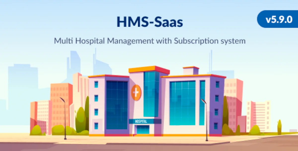 HMS Saas - Multi Hospital Management System - Appointment Booking - Smart Hospital - With Mobile App