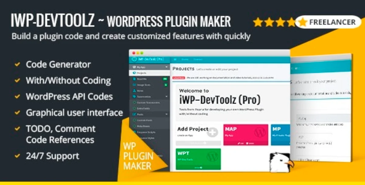 iWP-DevToolz (Pro) - WordPress Plugin Maker + Code Generator