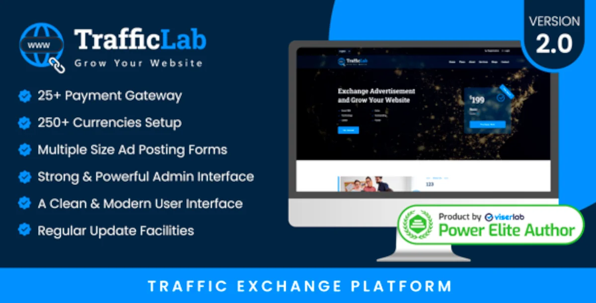 TrafficLab - Traffic Exchange Platform