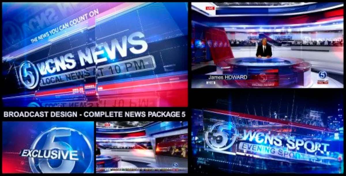 Broadcast Design - Complete News Package 5