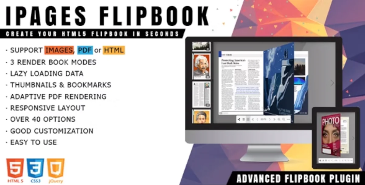 iPages Flipbook - jQuery Plugin