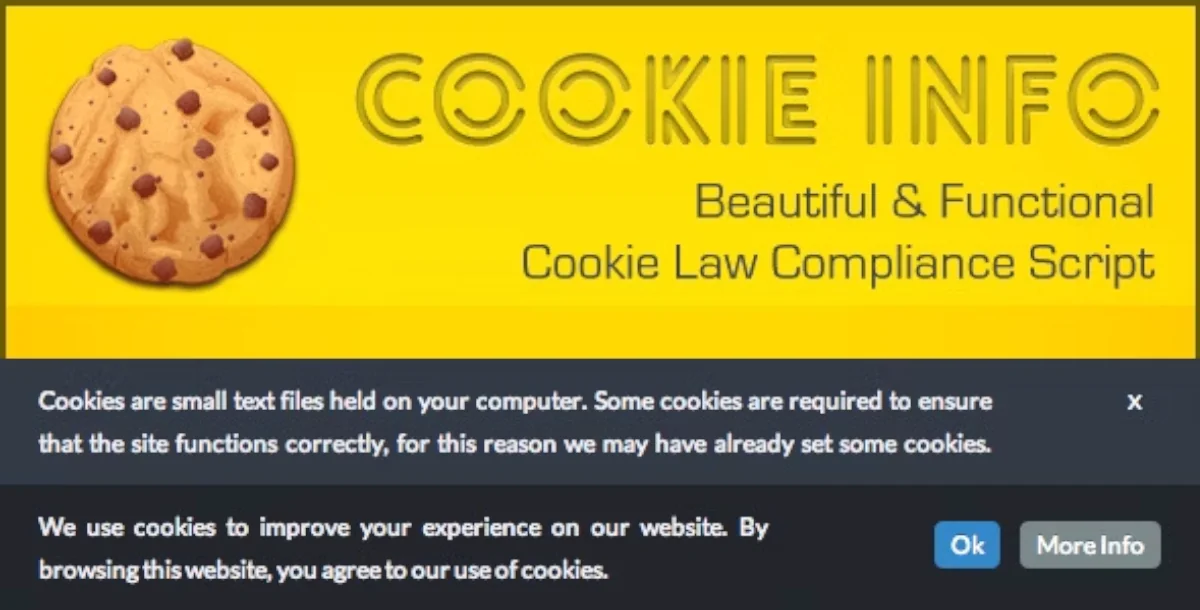 CookieInfo.js - EU Cookie Law Compliance Script