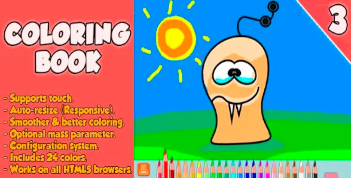 Coloring Book - HTML5 Game