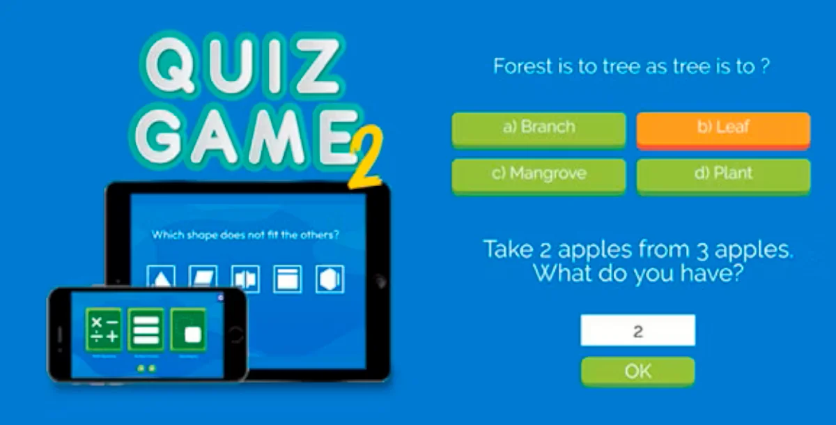 Quiz Game 2 - HTML5 Game