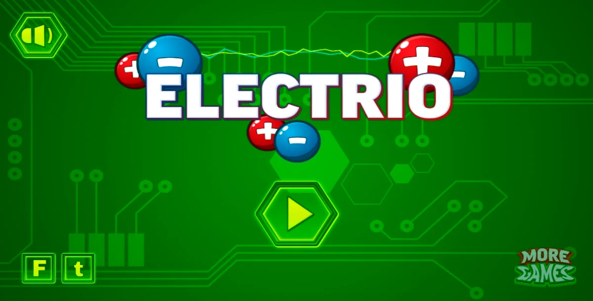 Electrio - HTML5 logic game. Construct 2 (.capx)