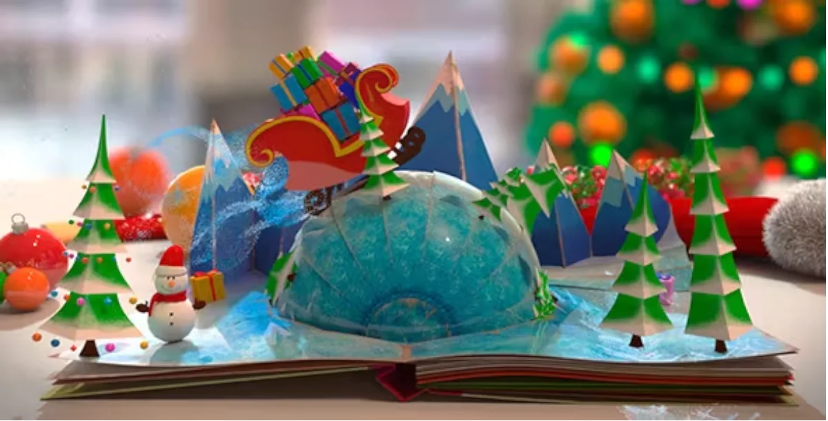 Christmas Pop-Up Book